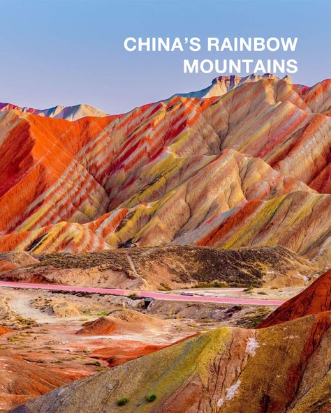 China’s Rainbow Mountains in the Zhangye Danxia Landform Geological Park offer vibrant landscapes created by sediment deposits and erosion over time. Visitors can explore two scenic areas and reach four viewing platforms, with various transportation and lodging options available. Zhangye Danxia Landform, Three Gorges Dam China, Zhangye Danxia, Danxia Landform, Rainbow Mountains China, Floating Mountains China, Rainbow Mountains, Yellow Mountains China, Tectonic Plates