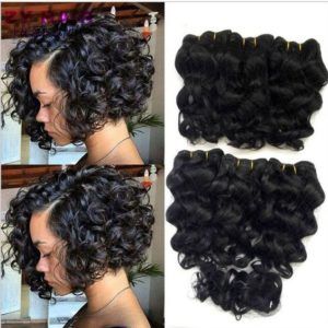 What is Remy Hair? Remy Hair Extensions Guide Curly Sew In Weave, Deep Wave Crochet Hair, Sew In Weave Hairstyles, Curly Sew In, Curly Short Hair, Short Weave Hairstyles, Queen Summer, Curly Crochet Hair Styles, Sew In Hairstyles