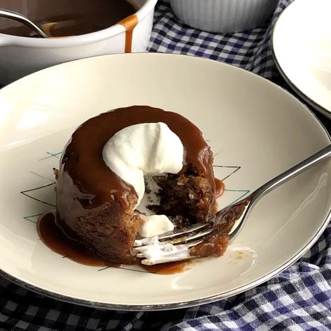 Anova Recipes, Steam Oven Recipes, Toffee Pudding, Sticky Toffee Pudding, Steam Oven, Boiling Point, Sticky Toffee, Oven Recipes, Heavy Whipping Cream