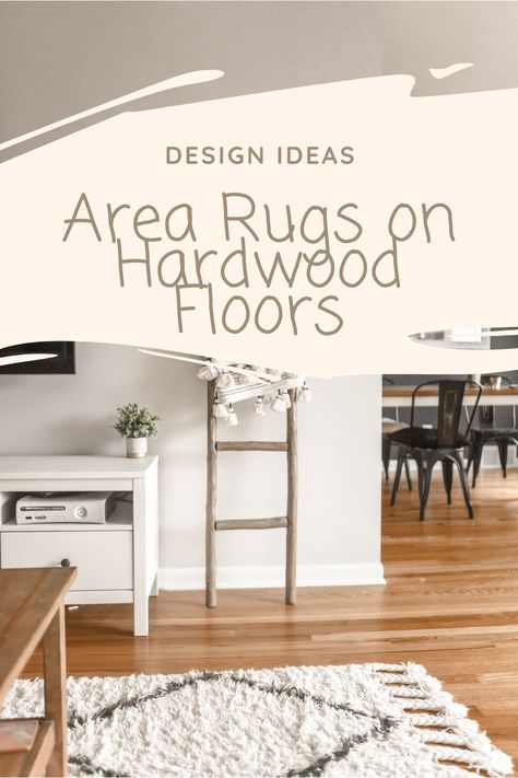 How to make the most of your area rug on a hardwood floor. See our handy design ideas and helpful user guide.   Area rugs are great elements to decorate your home, so read our guide to make the most of your area rug. Rugs For Hardwood Floors, Rug On Hardwood Floor Living Room, Rug For Light Wood Floor, Area Rugs On Top Of Carpet, Rug On Wooden Floor Living Room, Rugs Under Beds On Hardwood Floors, Rugs In Living Room Wood Floor, Living Room Rug Ideas On Hardwood, Rugs For Dark Wood Floors