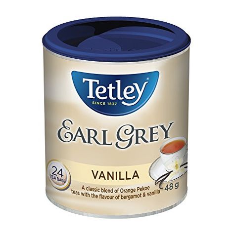 Earl Grey Latte, Tetley Tea, Tea Board, Decaffeinated Tea, Vanilla Tea, Tea At Home, Green Products, Unique Tea, Cream Tea