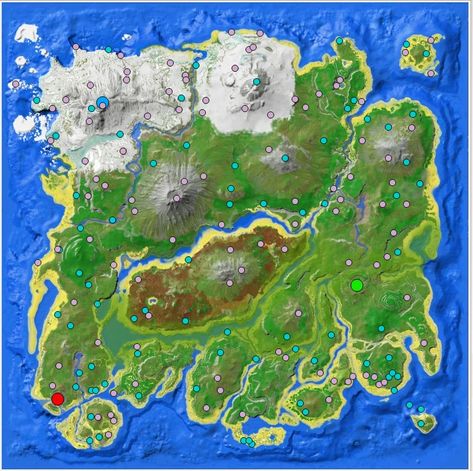 Ark Survival Evolved Tips, Explorer Map, Scorched Earth, Ark Survival Evolved, Nerd Alert, Collectable Items, Video Games, Geek Stuff, Marvel