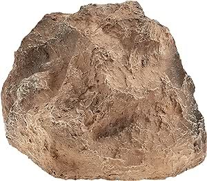 Backyard X-Scapes Artificial Rock for Landscaping Faux Rock Well Pump Cover for Decorating to Hide Pipe Fiberglass Boulder Covers Small Beige 9 in H x 13 in W x 16 in L Rock For Landscaping, Well Pump Cover, Hide Pipes, Rock Pathway, Artificial Rocks, Fake Rock, Faux Rock, Landscape Rock, Rock Cover