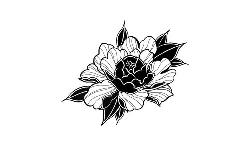 Old School Sketch, Flower Flash Tattoo, Flower Flash, School Sketch, Abstract Tattoo Ideas, Realistic Rose Tattoo, Abstract Tattoos, Minimalist Tattoo Ideas, Full Tattoo