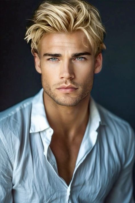 Curly Blonde Men, Blond Haired Men, Blonde Blue Eyes Guy, Handsome Blonde Guy, Blonde Haired Man, Blonde Hair Male Model, Blonde Male Models, Blond Men, Tanning Salons