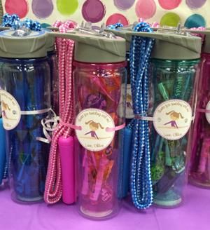 Jump Rope Water Bottle Party Favor Gymnastics Theme Birthday, Gymnastics Theme Birthday Party, Gymnastics Party Favors, 6th Birthday Girls, Trampoline Party, Jump Party, Gymnast Birthday Party, Gymnastics Party, Gymnastics Birthday