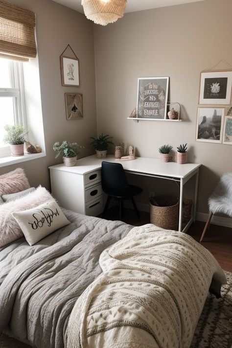 2024 Bedroom, Fall Bedroom Ideas, Cozy Fall Bedroom, Nice Nails, Cute Bedroom Ideas, Fall Bedroom, Dreamy Bedrooms, Bedroom Boho, Trendy Decor