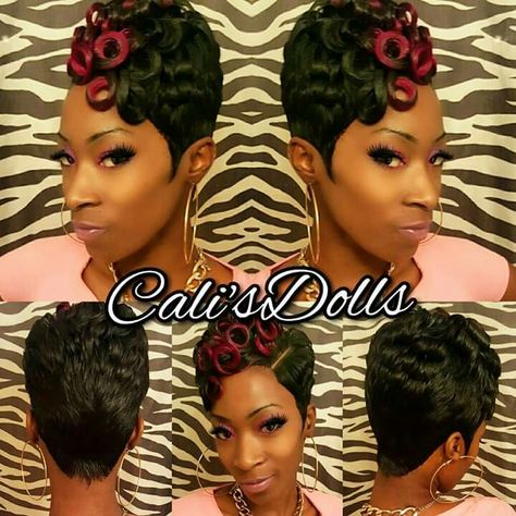 Cali Dolls Short Hairstyles, Quickweaves Hairstyles, Short 27 Piece Hairstyles, Short Quick Weave Hairstyles, Attractive Hairstyles, 27 Piece Hairstyles, Short Weave Hairstyles, 27 Piece, Bob Weave