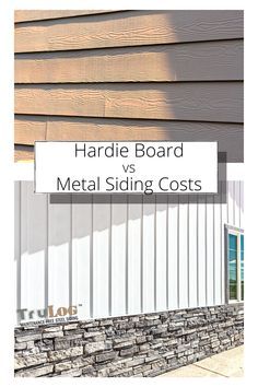 Barndominium Layouts, Hardy Board Siding, House Siding Ideas Exterior, Diy Siding, Vertical Siding Exterior, Metal Siding House, Metal Siding Colors, Vertical Vinyl Siding, Hardie Board Siding