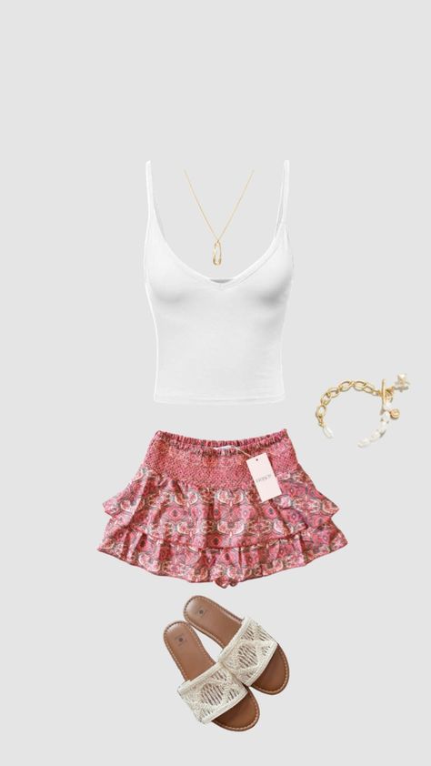 Outfits For Cruise, Hawaii Outfits, Europe Outfits, Outfit Inspo Summer, Italy Outfits, Cute Everyday Outfits, Cute Summer Outfits, Summer Fashion Outfits, Fancy Outfits