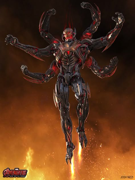 Hulk Concept Art, Ultron Concept Art, Ultron Art, Hulk Buster, Marvel Concept Art, Iron Man Art, Avengers Age Of Ultron, Iron Man Armor, Marvel Villains