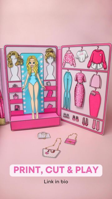 Portable Doll House, Activity Books For Toddlers, Free Printable Paper Dolls, Paper Doll Printable Templates, Kids Origami, Barbie Paper Dolls, Paper Dolls Diy, Paper Toys Template, Paper Doll House