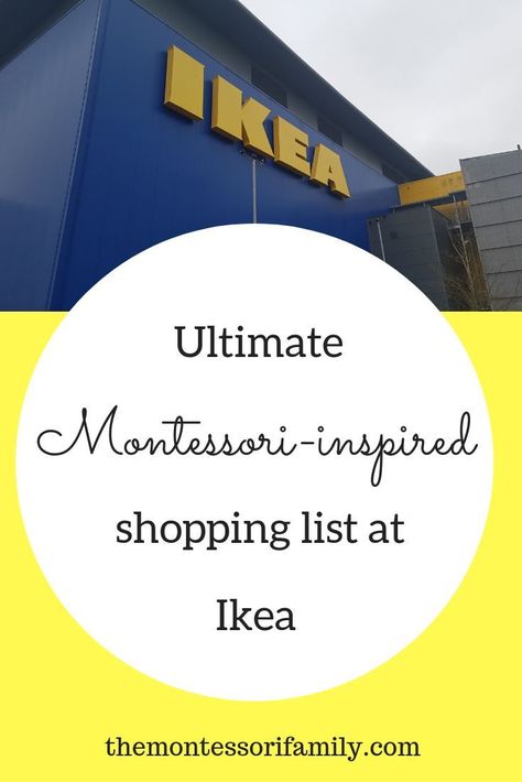 Here are my must-have Montessori inspired items from Ikea. Watch the video and download your free shopping list! Ikea Montessori, Montessori Toddler Rooms, Montessori Parenting, Ikea Shopping, Montessori Elementary, Montessori Bedroom, Montessori Playroom, Montessori Room, Montessori Homeschool