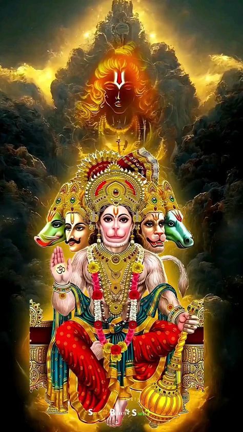 Panch Mukhi Hanuman Hd Wallpaper, Hanuman Ji Ram Ji, Ram Pic, Shree Ram Photos, Ram Ji Photo, Shree Hanuman, Hanuman Images Hd, राधा कृष्ण, साईं बाबा