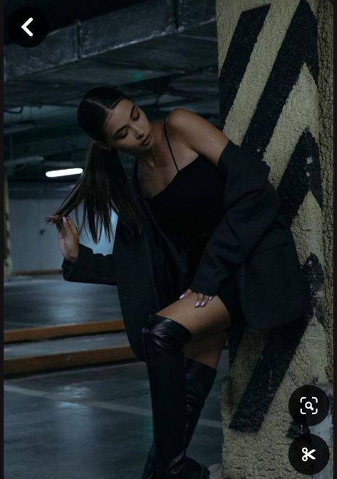 Parking Garage Photoshoot Poses, Parking Garage Shoot, Parking Photoshoot Ideas, Crazy Photoshoot Ideas, City Photography Aesthetic, Insta Photoshoot Ideas, Garage Photoshoot Ideas, Carpark Photoshoot, Parking Garage Poses