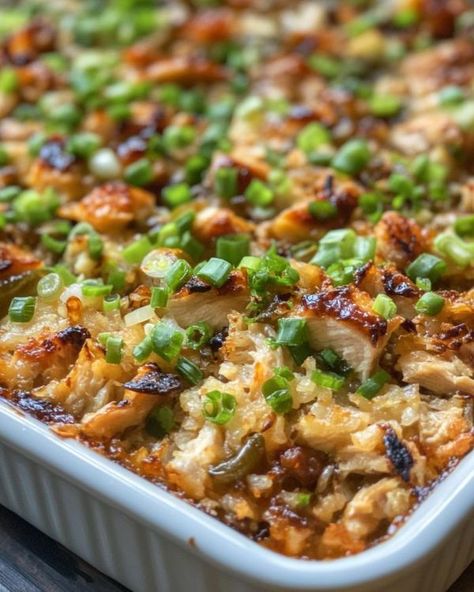 Chicken Teriyaki Casserole, Teriyaki Casserole, Easy Delicious Casseroles, Casserole Bake, Casserole Kitchen, Chicken Casseroles, Fast Cooking, Chicken Dishes Easy, Chicken Teriyaki