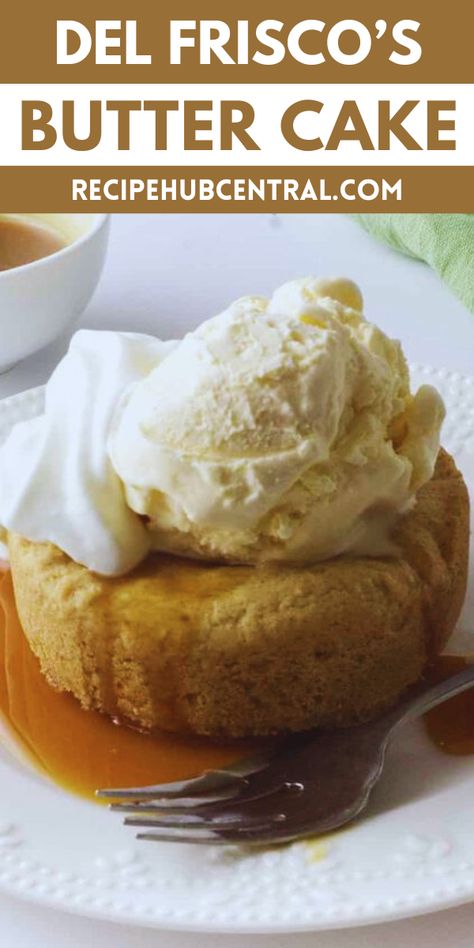 Try the amazing taste of Del Frisco's butter cake Recipe! This cake is rich, buttery, and melts in your mouth. Del Frisco's butter cake is easy to make at home. Sol Agave Butter Cake Recipe, Ky Butter Cake, Jamaican Carrot Cake Recipe, Maple Ice Cream Recipe, Rich Butter Cake Recipe, Ube Polvoron Recipe, Rainbow Cookie Cake, Polvorones Recipe, Protein Ice Cream Recipe