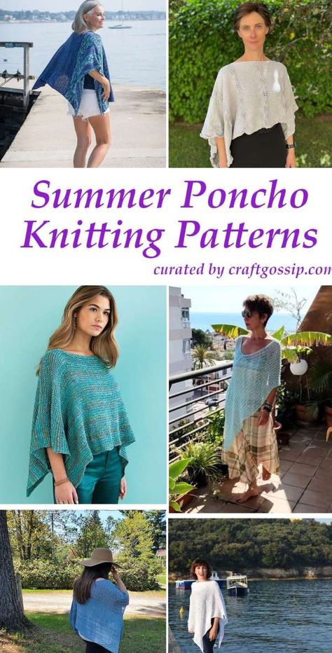 Easy Knit Poncho Free Pattern Simple, Poncho Knitting Patterns Free Easy, Free Knitted Poncho Patterns, Knitted Poncho Patterns Free Easy, Poncho Knitting Patterns Free, Knitted Poncho Patterns Free, Easy Poncho Knitting Pattern, Poncho Knitting, Summer Poncho