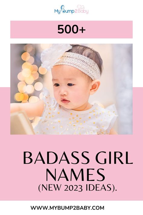 Are you looking for badass girl names for your baby? We’ve got plenty of strong names for you to choose from.We’ve got lists of badass girl names, rare badass girl names, intimidating girl names and cute badass girl names. badass girl names | badass girl names list | badass girl names aesthetic | badass girl names ideas | cute baby girl name | unique badass girl name | beautiful badass girl name #badassgirlnames #girlnames #names2023 #uniquenames #curtebabyname . Baddie Girl Names, Funny Girl Names, Girl Names Aesthetic, Badass Girl Names, One Syllable Girl Names, Strong Girl Names, Girl Names List, Names Aesthetic