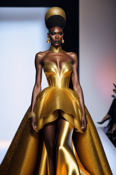 Lexica - /imagine prompt: a Thierry mugler haute couture dress+ full dress+ haute couture+ Thierry mugler haute couture+ french couture+ Alexander mc... Mugler Vintage Haute Couture, Haute Couture Aesthetic, Mugler Gown, Mugler Outfit, Thierry Mugler Iconic Looks, Classic Dress Elegant, Thierry Mugler Couturissime, Thierry Mugler Runway, Thierry Mugler Haute Couture