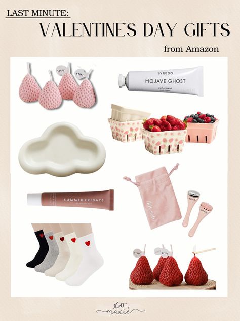 Last Minute Valentine’s Day Gifts | Maxie Elise - Valentine’s Day gift basket ideas, Valentine’s Day gift ideas amazon, Valentine’s Day gifts, galentines day gift basket ideas, galentines day gift ideas amazon, galentines day gifts, amazon Valentine’s Day gifts, amazon galentine’s Day gifts, sorority gift basket ideas Galentines Gifts Basket, Galentines Gifts Idea, Valentines Products, Best Friend Valentines, Valentines For Daughter, Gifts Amazon, Galentines Gifts, Valentines For Mom, Aesthetic Gift