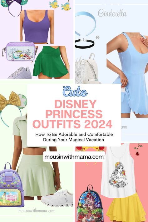 Are you looking for some cute and comfy Disney princess outfit ideas for women? Check out the article where you can find adorable Disney princess outfit inspiration for women and girls. 

Disney outfits | Disney princess outfit inspo | Disney princess aesthetic | Disney princess outfits casual Fashionable Disney World Outfits, Run Disney Princess Outfit, Disney Inspired Workout Outfits, Dress Like A Princess Outfits, Disney Princess Outfit Ideas For Women, Day At Disney Outfit, Cute Casual Disney Outfits, Subtle Disney Costumes, Disney 5k Outfits