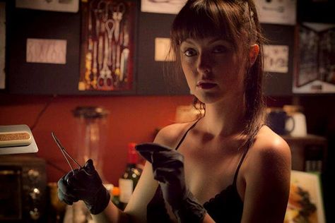 American Mary, Katharine Isabelle, Creepy Movies, Film Buff, Drinks Recipes, Badass Women, Film Review, Film Stills, Film Movie