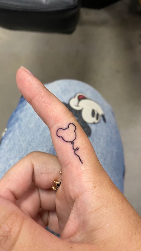 Mickey Finger Tattoo, Matching Small Disney Tattoos, Family Disney Tattoos, Disney Tattoos Hand, Dainty Disney Tattoos For Women, Mom And Daughter Tattoos Matching Disney, Disney Sibling Tattoos, Disney Tattoos Small Meaningful, Matching Disney Tattoos For Best Friends