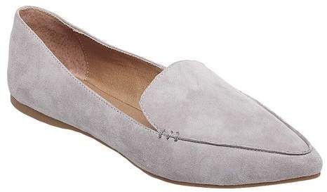 Steve Madden Women's Feather Loafer Loafers Steve Madden, Pointed Loafers, Light As A Feather, Suede Flats, Grey Suede, Gray Suede, Mom Outfits, Pharmacy Gifts, Womens Flats