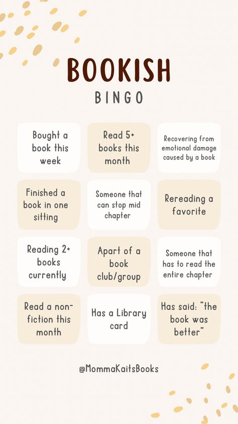 Bookish Bingo, Writing A Novel Tips, Reviews Template Instagram, Bookstagram Posts, Book Club Questions, Story Questions, Book Review Template, Bingo Template, Book Exchange