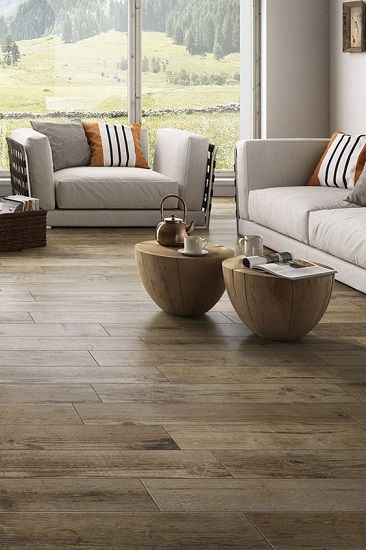 Carrelage imitation parquet : 8 bonnes raisons de l'adopter Bathroom Cement, Wood Floor Stain Colors, Modern Kitchen Apartment, Trunk Furniture, Bathroom Wood, Parquet Floors, Tiled Floor, Wood Room, Top Ideas