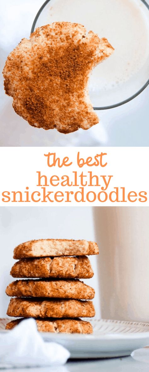 This easy recipe for Paleo Snickerdoodle Cookies is ready in thirty minutes or less! They are also vegan, made gluten free, and no refined sugar. #holidaybaking #snickerdoodles #glutenfreebaking #glutenfreecookies Erin Lives Whole, Snickerdoodle Cookies Easy, Sugar Detox Recipes, Cookies Gluten Free, Paleo Cookies, Paleo Baking, Snickerdoodle Cookies, Favorite Cookie Recipe, Desserts Vegan