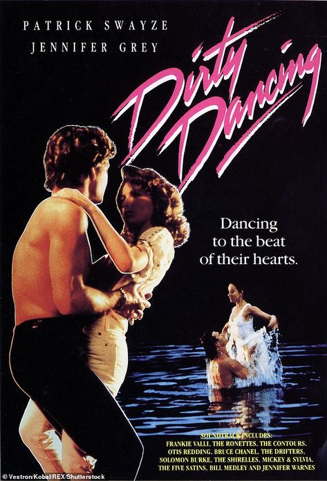 Jennifer Grey speaks about filming a sequel to Dirty Dancing without Patrick Swayze | Daily Mail Online Vintage Show Posters, Old Movies Posters, Dirty Dancing Aesthetic, Dirty Dancing Poster, Romance Dance, Dirty Dancing Movie, Romance Movie Poster, 80s Movie Posters, Vintage Movie Posters