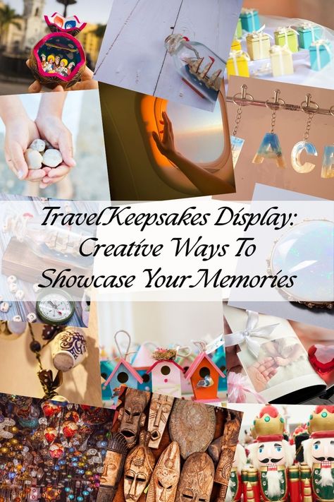 Displaying travel keepsakes creatively can turn your memories into beautiful decor. Get inspired by innovative ideas to showcase souvenirs, photos, and mementos from your travels. Just visit and click the link to discover for tips on how to create stunning displays that capture the essence of your adventures. Save this pin to keep these creative ideas handy and share it with friends who love traveling. Trip Memories Ideas Display, Souvenir Display Ideas Travel Memories, Vacation Souvenir Ideas Display, Travelling Souvenirs Display, Shadow Box Travel Memories, Travel Keepsakes, Innovative Ideas, Beautiful Decor, Creative Ideas