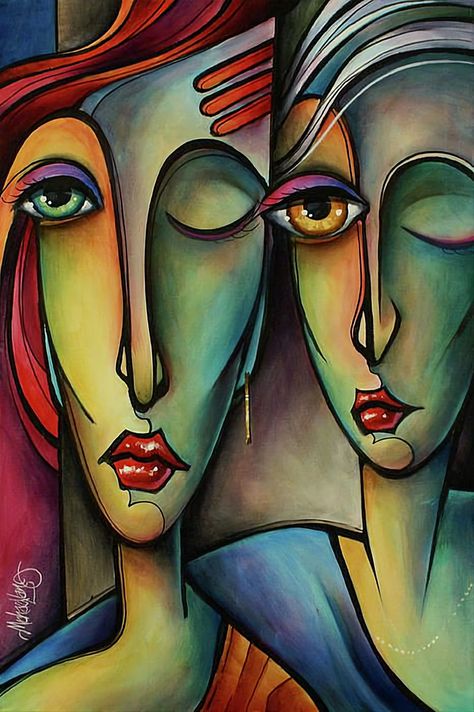 Michael Lang, Cubism Art, Abstract Face Art, Tableau Art, Abstract Faces, Printing Business, Cubism, Art Pages, Modern Art Abstract