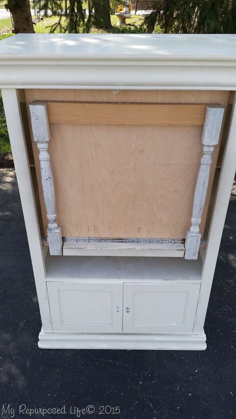 kids art desk Tv Armoire Repurposed, Desk With Lots Of Storage, Kids Art Desk, Repurposed Armoire, Armoire Repurpose, Craft Armoire, Armoire Desk, Craft Storage Cabinets, Fold Out Desk