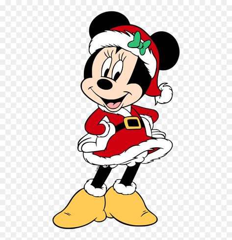 Christmas Mini Mouse, Minnie Mouse Christmas Svg, Disney Christmas Drawing, Natal Do Mickey Mouse, Christmas Minnie Mouse, Christmas Svg Files Free, Mickey And Minnie Christmas, Disney Characters Christmas, Christmas Mickey Mouse