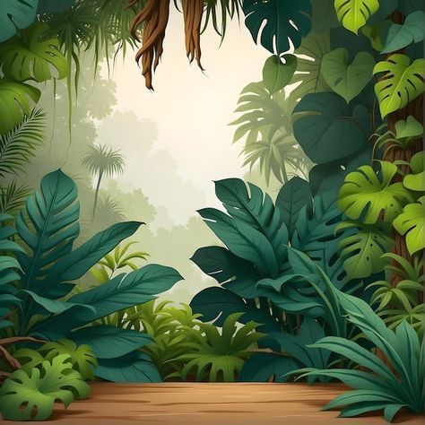 Animal Cartoon Background, Paper Texture Graphic Design, Indian Background, Jungle Cartoon, Background For Product, Jungle Poster, Jungle Background, Onam Festival, Safari Animals Birthday