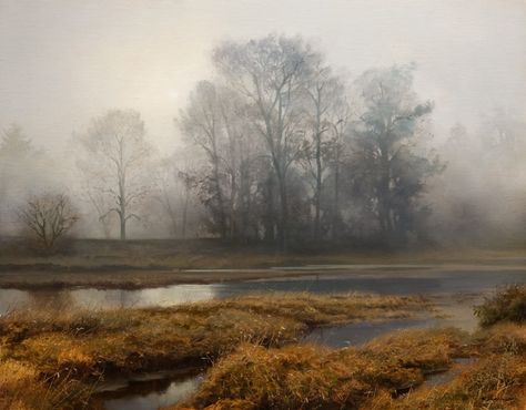 Renato Muccillo, Mary Cassatt, Theme Nature, Landscape Artwork, Paintings I Love, The Fog, Plein Air Paintings, Landscape Artist, Oil Painting Landscape