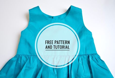 Blog - The Littlest Studio Girls Dress Pattern Free, Toddler Sewing Patterns, Couture Bb, Toddler Dress Patterns, Sewing Kids Clothes, Girls Dress Sewing Patterns, Dress Patterns Free, Free Sewing Patterns, Baby Dress Patterns