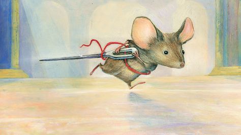 <em>The Tale of Despereaux</em> Discussion Guide | Scholastic.com Castle Mural, The Tale Of Despereaux, Harry Potter Classroom, Tattoo Now, Fairytale Art, Children's Book Illustration, Inspirational Books, Book Characters, A Mouse