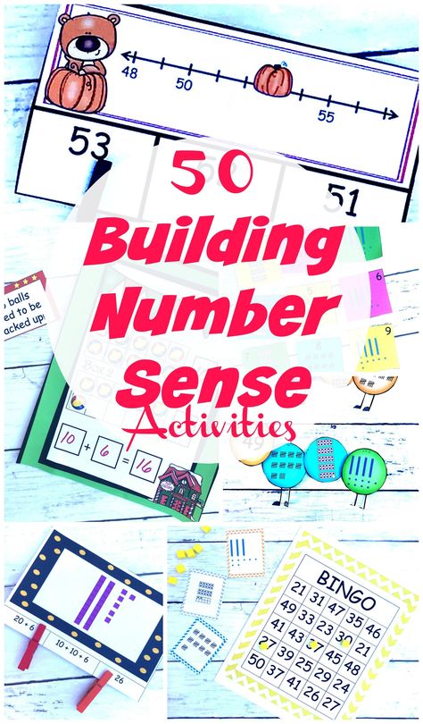 Rounding Numbers Activities, Rounding Activities, Number Line Activities, Numbers Activities, Building Number Sense, Rounding Numbers, 2nd Grade Activities, Number Activity, Number Sense Activities