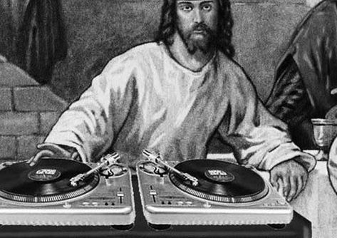 funny dj jesus photoshop picture (3) Famous Djs, Konosuba Wallpaper, Dj Art, Photoshop Pics, Music Images, Dj Music, Break Dance, House Music, The Master