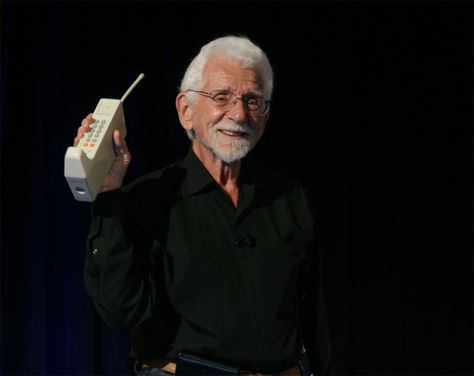 1st Cell phone call! Martin Cooper, Bell Labs, Mobile Telephone, Midtown Manhattan, Smart Things, Inventors, Cellular Phone, Best Dance, Week 5