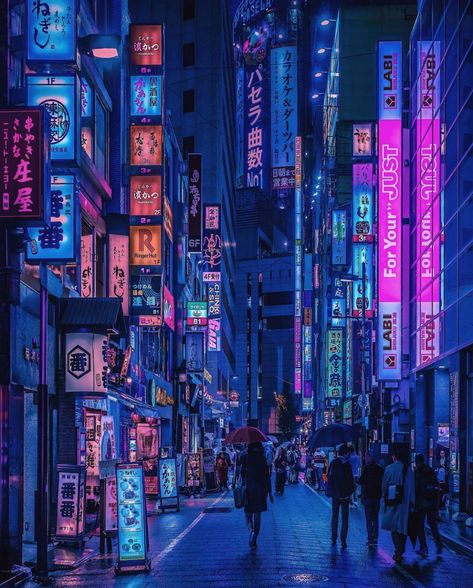 Japan 🌊 on Twitter: "Streets in Tokyo… " Japanese Cyberpunk Aesthetic, Japanese Cyberpunk, Tokyo Photos, Wallpaper Retro, New Retro Wave, Cyberpunk Aesthetic, Cyberpunk City, Neon Aesthetic, Japan Aesthetic