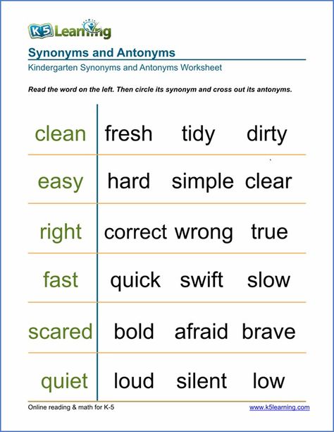 Synonyms Worksheets For 2nd Grade Synonyms Worksheet, Worksheets For 2nd Grade, Antonyms Worksheet, First Grade Curriculum, Verb Words, Grammar For Kids, English Worksheet, First Grade Worksheets, 2nd Grade Math Worksheets