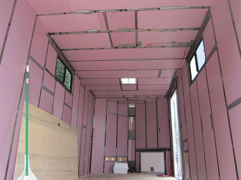 Enclosed Trailer Insulation Ideas, Cargo Ideas, Craft Trailer, Converted Cargo Trailer, Insulation Ideas, Hunting Trailer, Cargo Camper, Race Trailer, Enclosed Trailer Camper