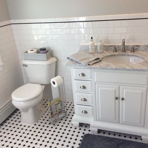 Tile Pictures, Reno Ideas, Half Bath, Pictures Ideas, Photos Ideas, Reno, Bathrooms, Tile, Dots