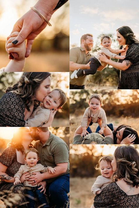 Planning your outdoor family photos soon and looking for the best way to document your little family?! Whatever makes you all feel the most comfortable, happy, safe, and allows you to have fun is the best place! Enjoy your babies, smile with your loved ones, and have fun celebrating your life! Click to see more from this golden hour outdoor family photos session! | Austin Lifestyle Family Photographer Beach Photoshoot Family, Things To Photograph, Family Photos With Baby, Fun Family Photos, Maternity Brands, Holiday Photoshoot, Outdoor Family Photos, Sunset Session, Beach Sessions