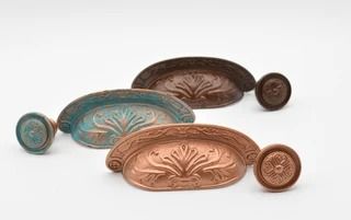 RodScottHardware - Etsy Copper Cabinet Hardware, Copper Cabinet Pulls, Kitchen Cabinets Knobs And Pulls, Kitchen Knobs And Pulls, Kitchen Knobs, Pink Cottage, Kitchen Cabinet Hardware, Cup Pulls, Kitchen Cabinet Knobs